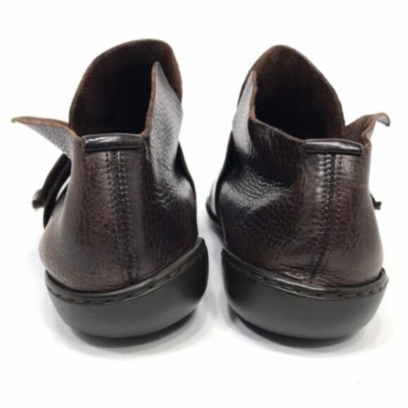 Trippen Mens Leather Strap Shoes Size 40 Brown - Picture 3 of 5